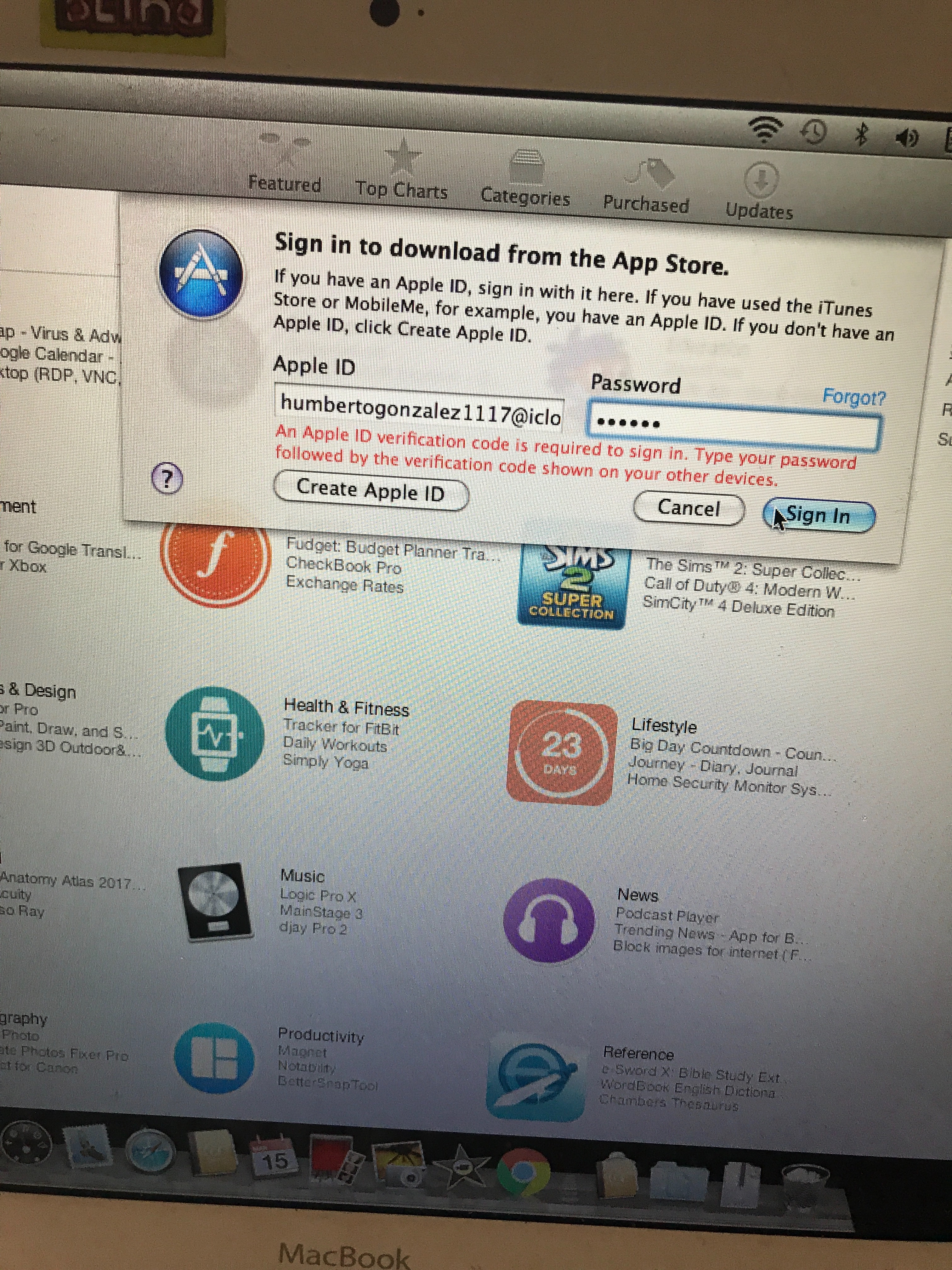 How do i sign into my apple id account on… Apple Community