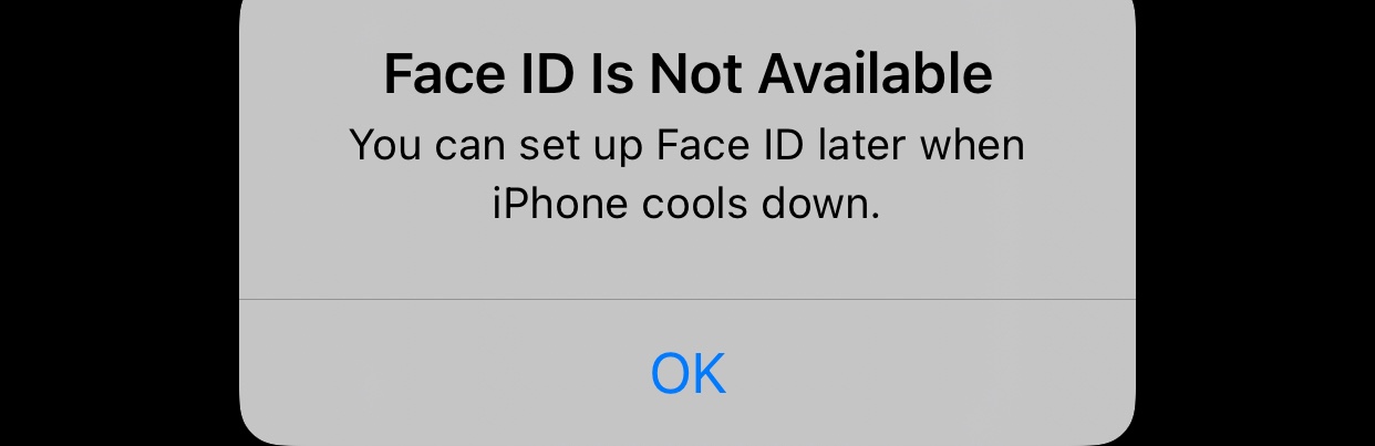 FACE ID NOT WORKING - Apple Community