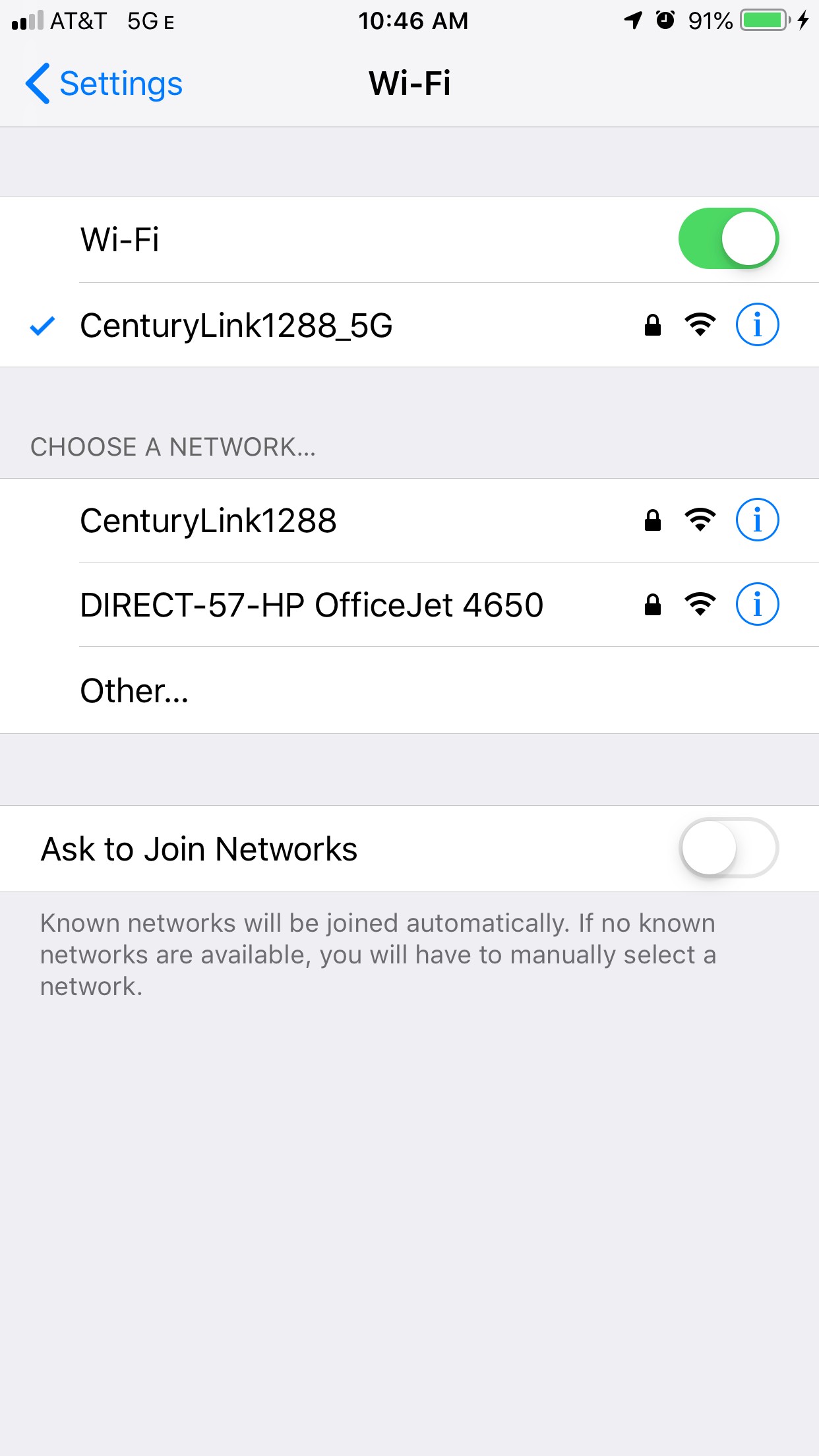 Wifi Symbol Doesn T Show But There Is A B Apple Community