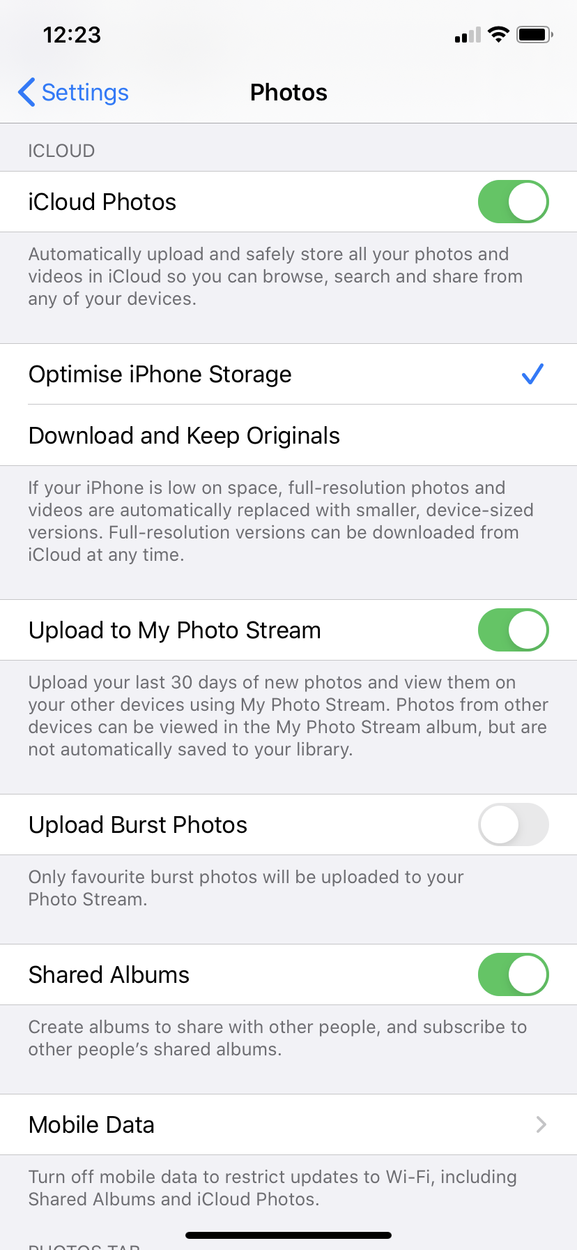 IPhone Storage - Apple Community