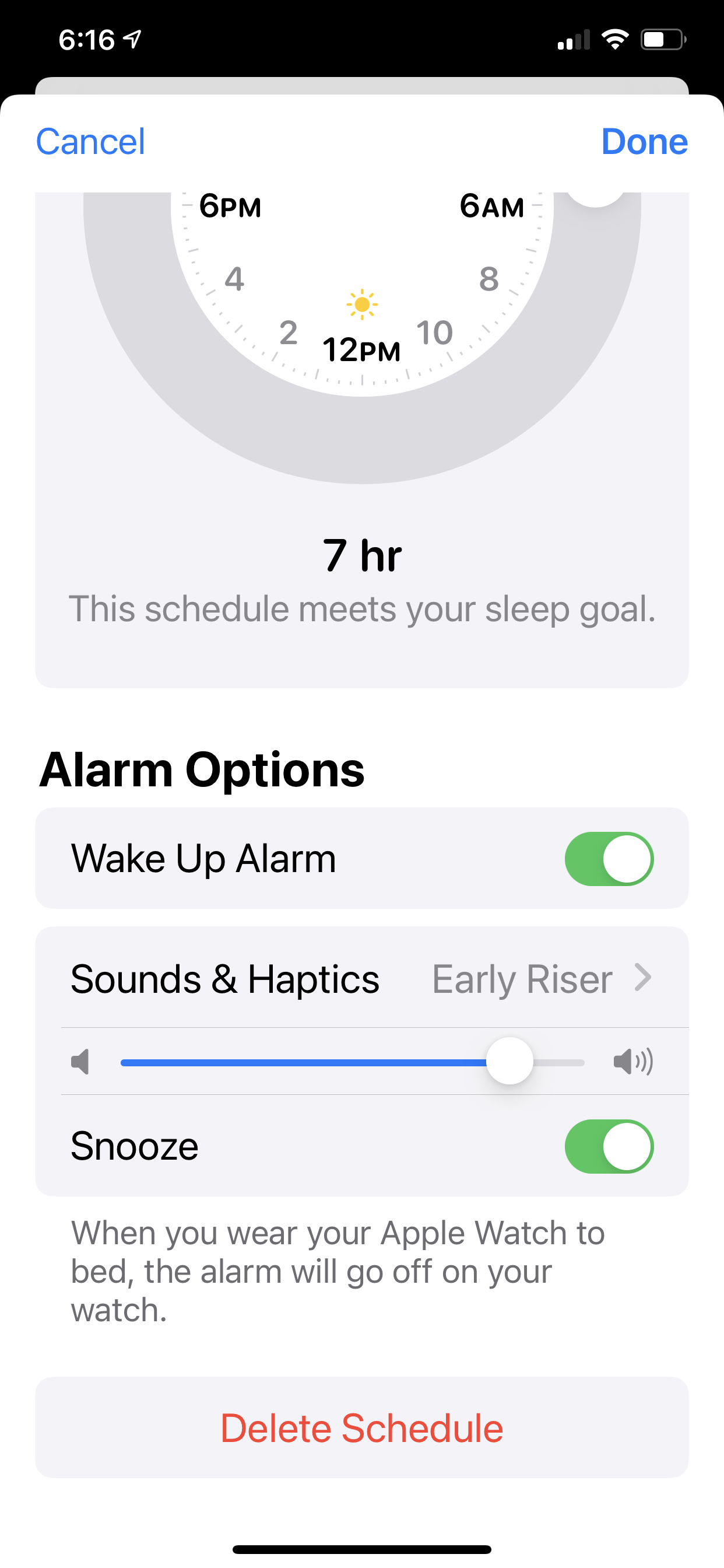 How do I get alarm to sound Instead of wa… Apple Community