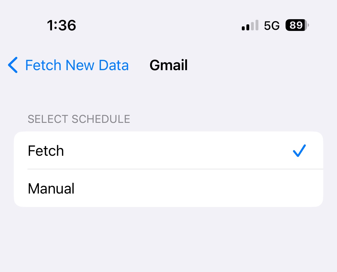 apple iphone mail push funktioniert nicht