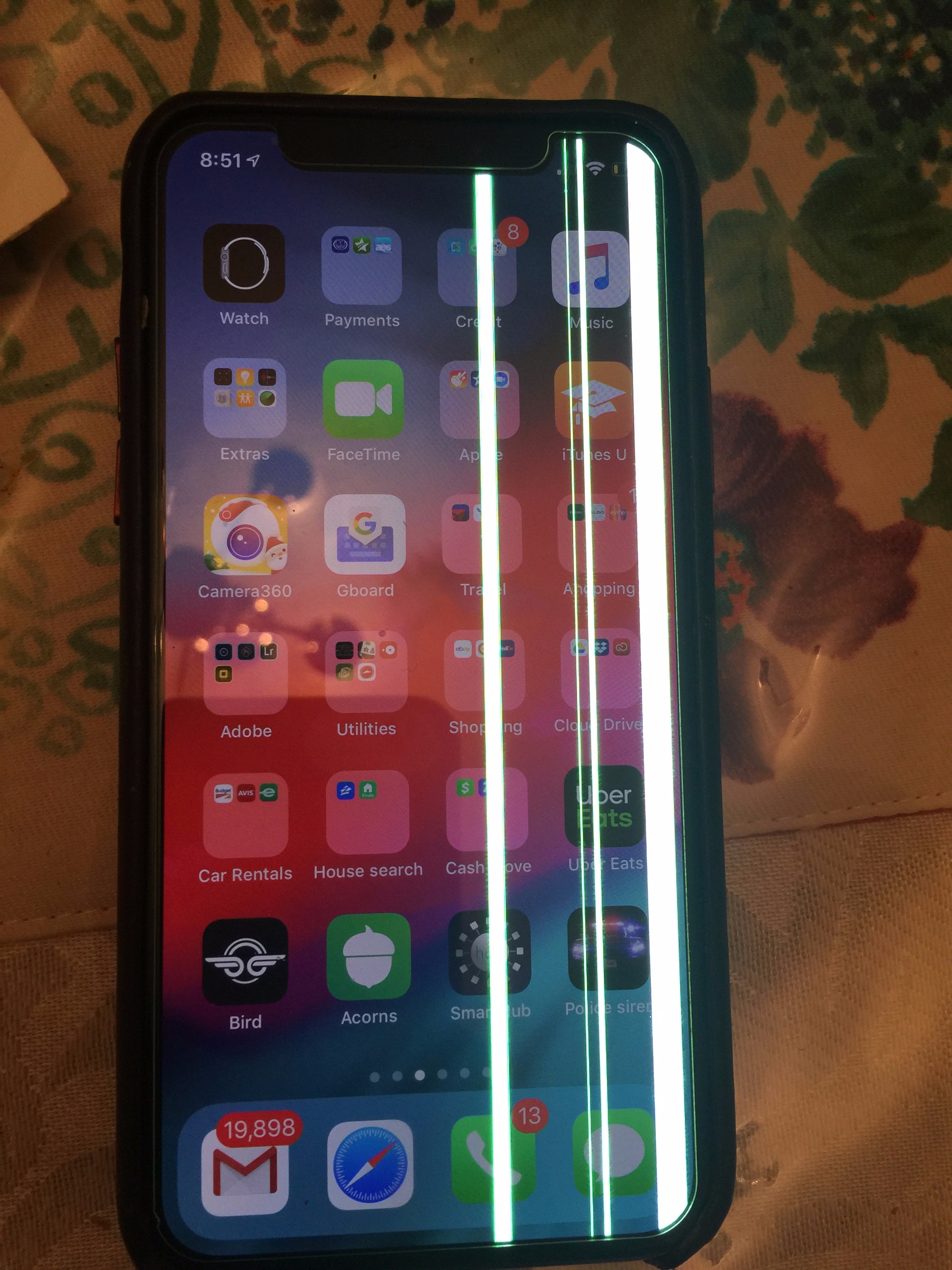 Green Lines On Iphone X Display Apple Community