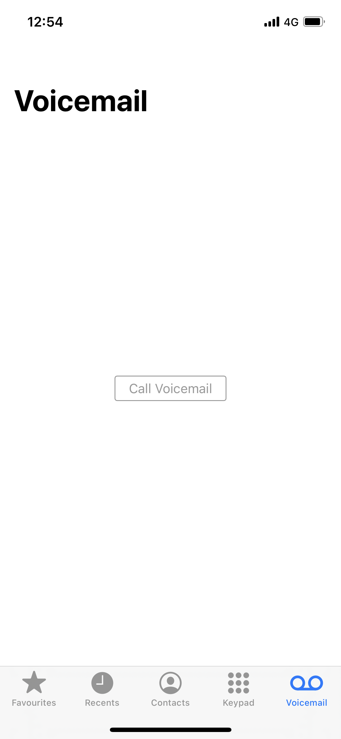 My voicemail is showing “ call voicemail … - Apple Community