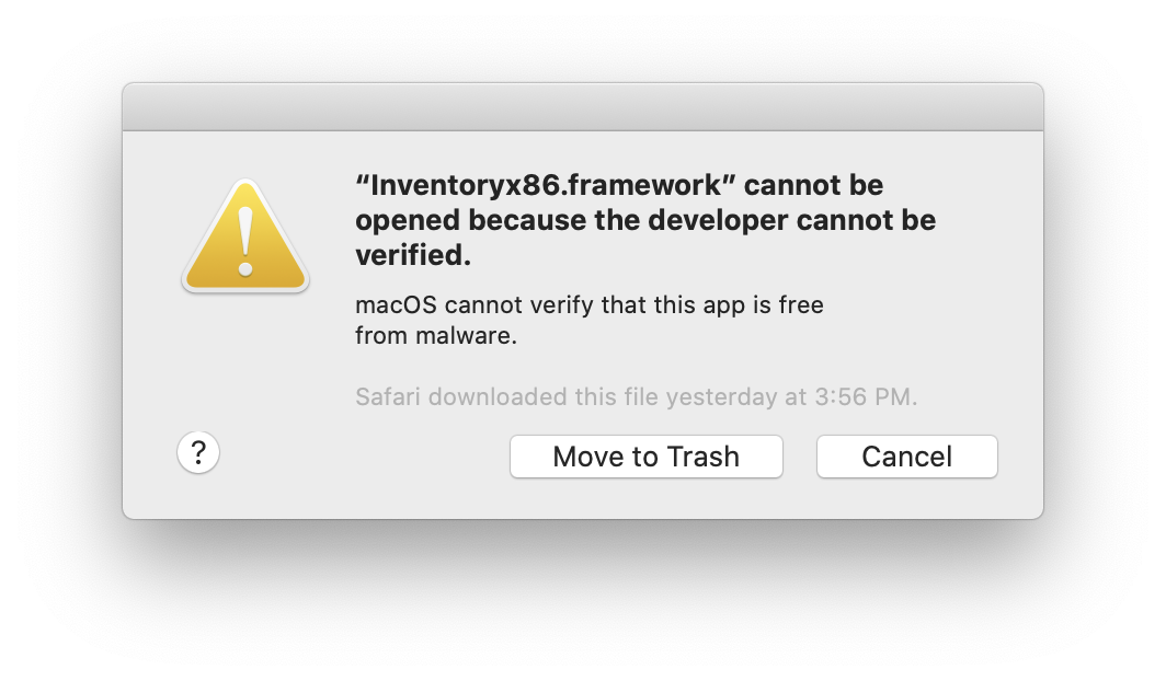 Cannot be me. Cannot be opened because the developer cannot be verified.. Developer cannot be verified Mac. Can't be.