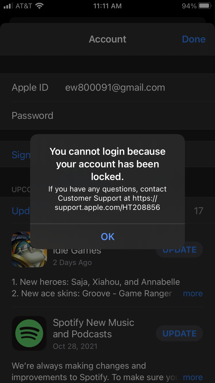 How to unlock apple store account Apple Community