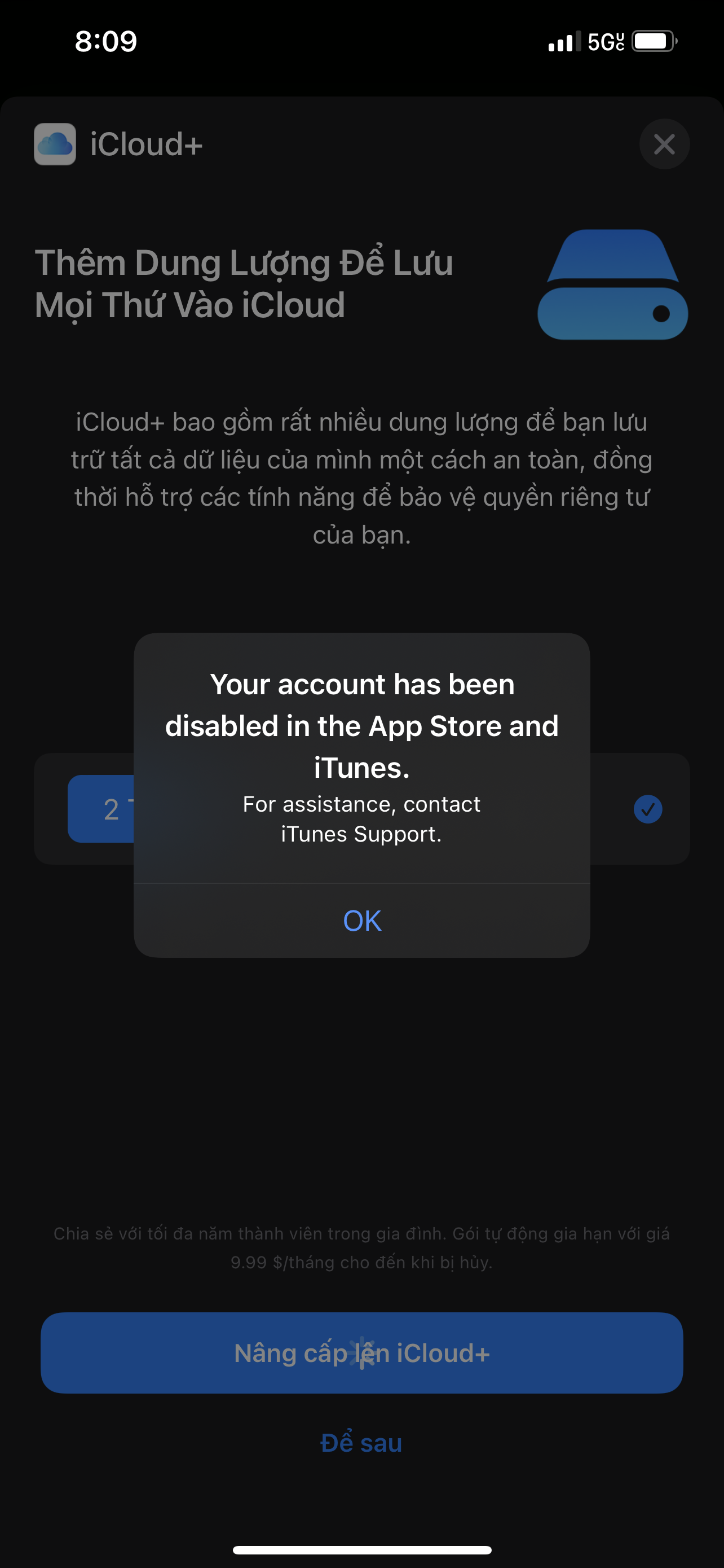 Why is my account disabled? Apple Community