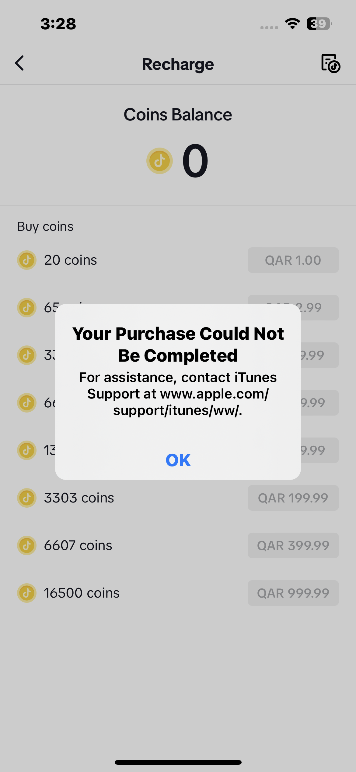 My iTunes purchase cannot be completed - Apple Community