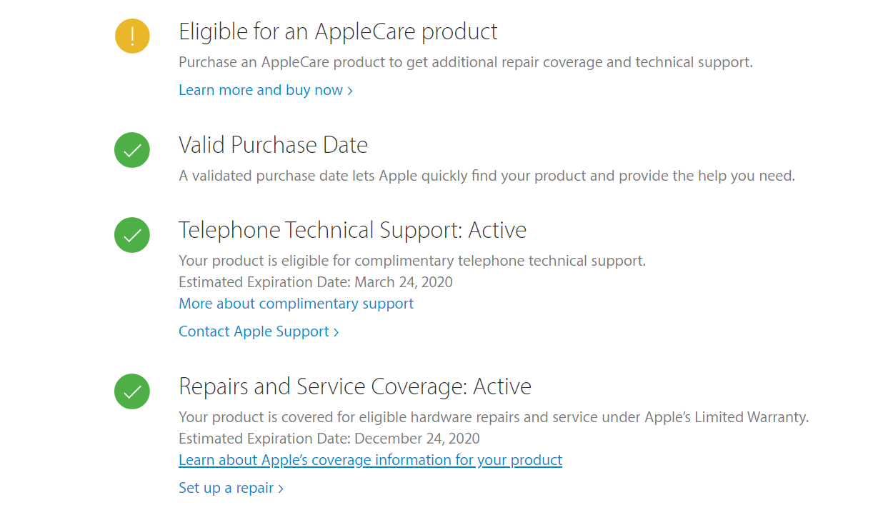how long do you have to add applecare