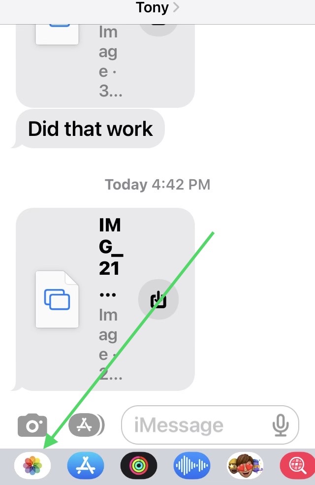 ios 8 messages icon