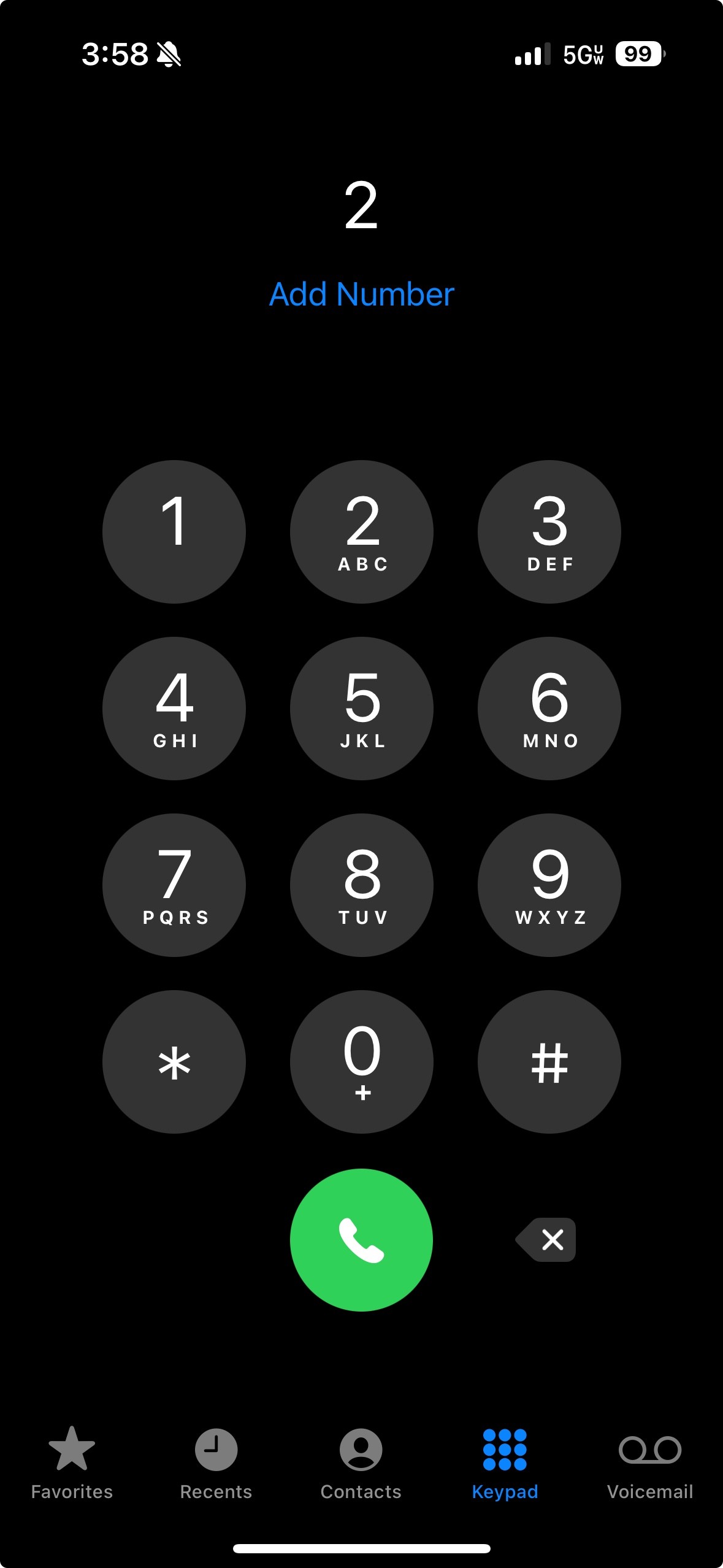 No backspace on iPhone keypad. How do I … Apple Community