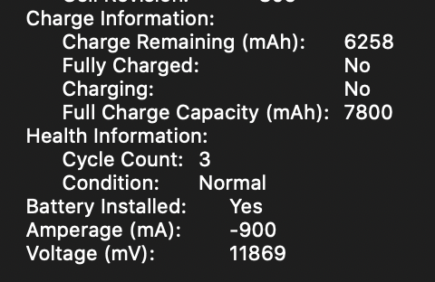 Macbook Pro 16 Battery Full Charge Capaci Apple Community