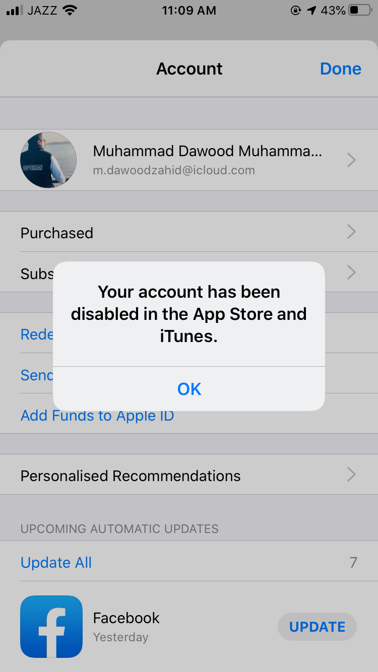 account-disable-apple-community