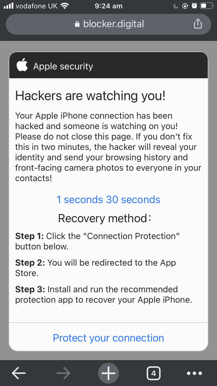 iPhone connection has been hacked Apple Community