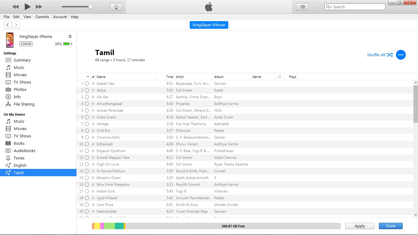 iTunes sync greys out songs Apple Community