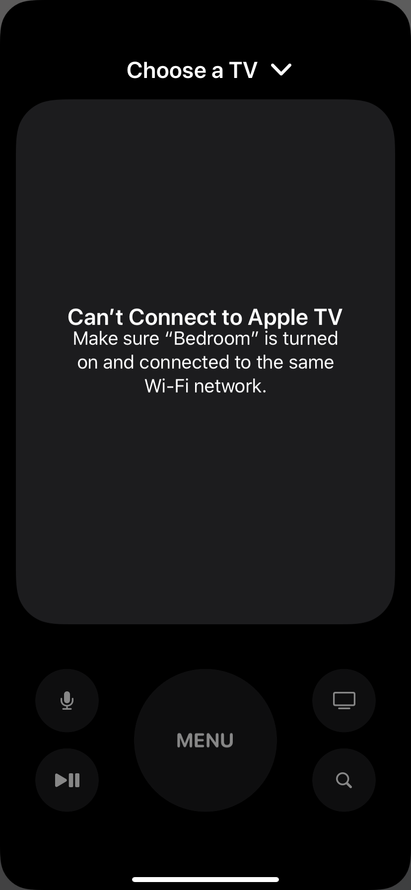 remote in center not wor… - Apple Community