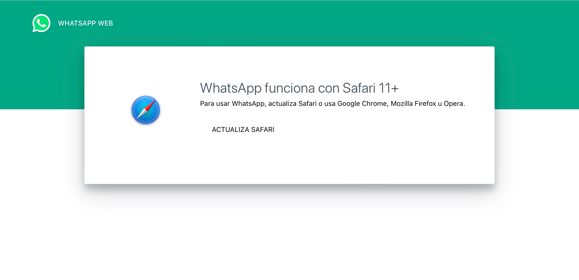 whatsapp web for apple ipad