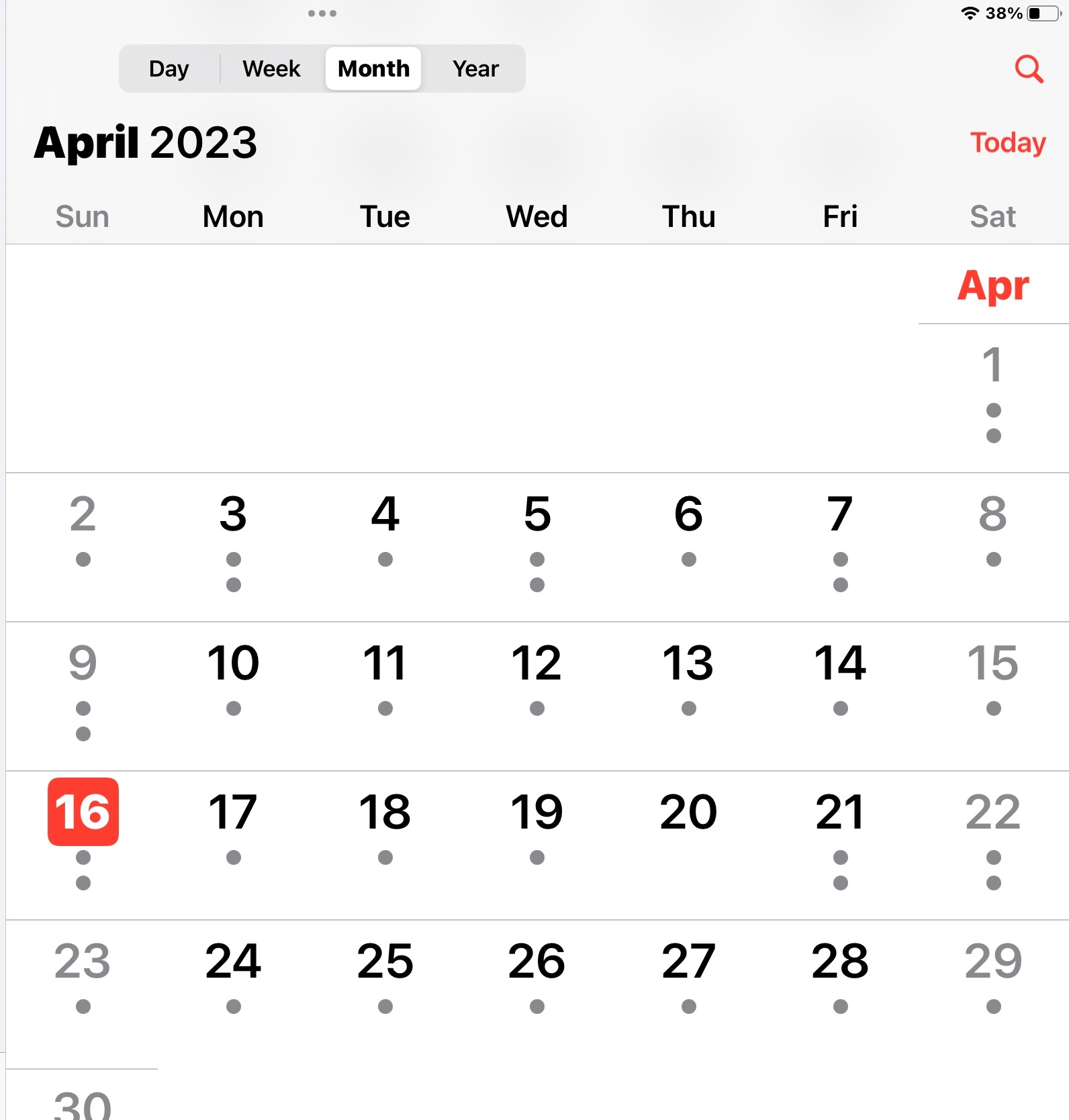IPad Pro calendar Apple Community