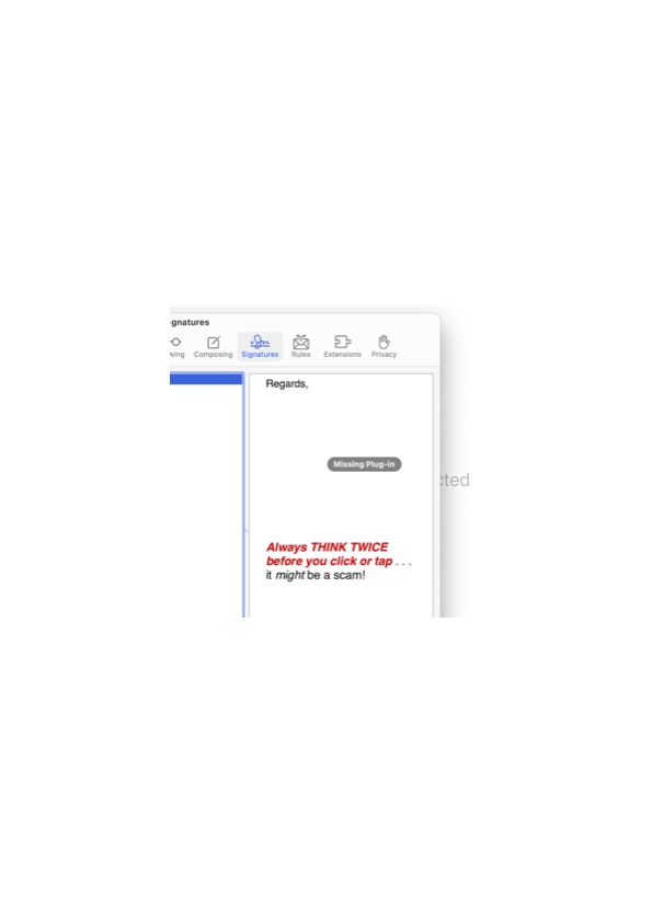 "Missing Plugin" when inserting image in… Apple Community