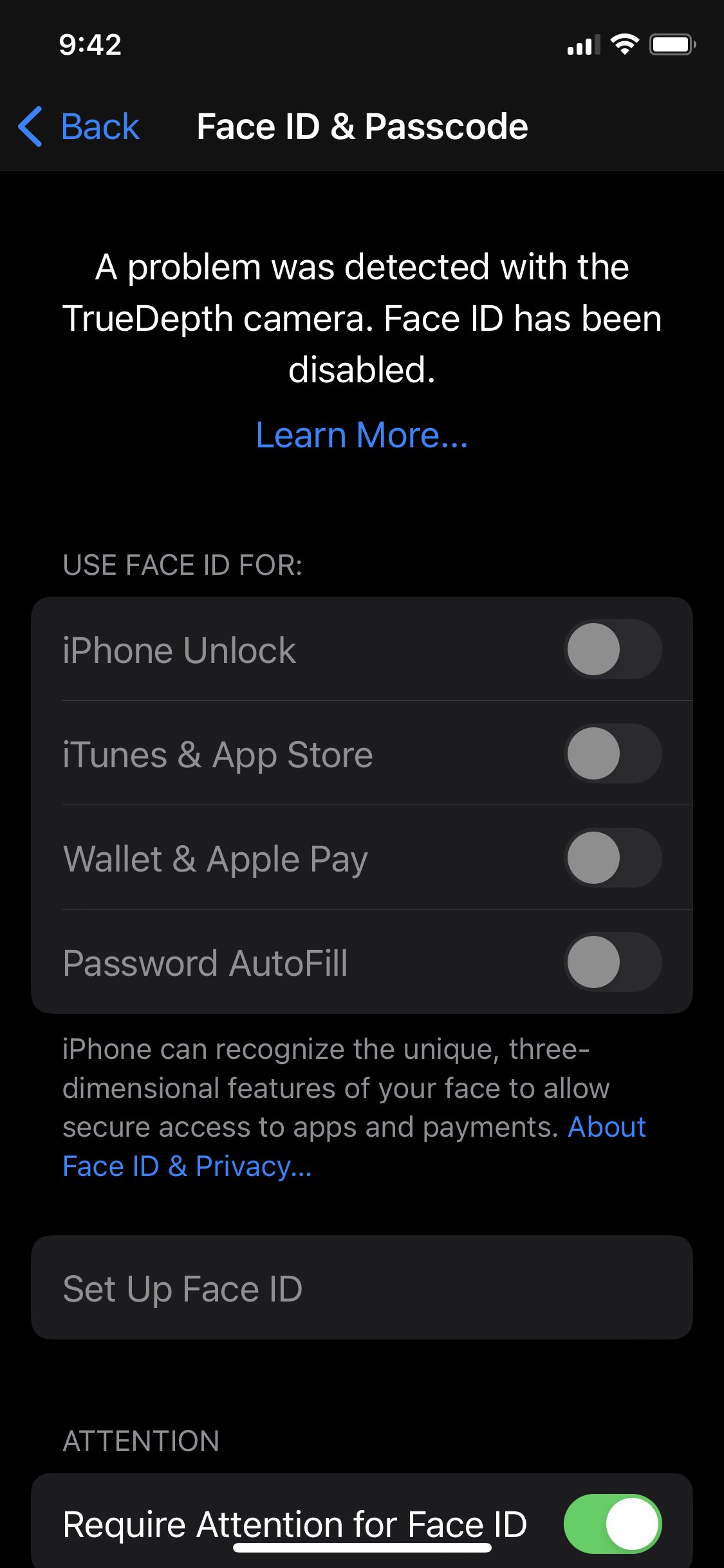 Face id was problem - Apple Community