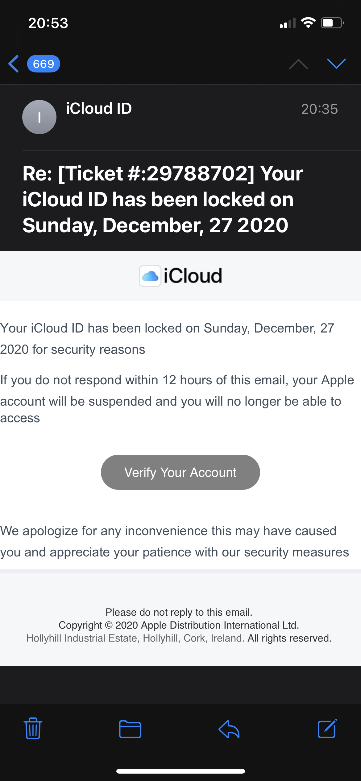 Access denied on iPhone and iPad with os … - Apple Community