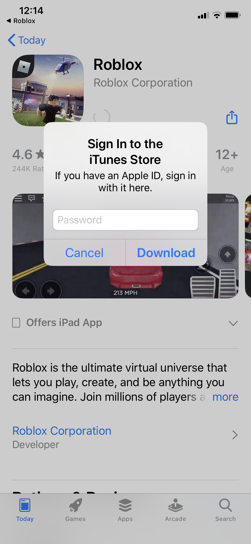 Update If An App Apple Id Apple Community - install roblox without apple id