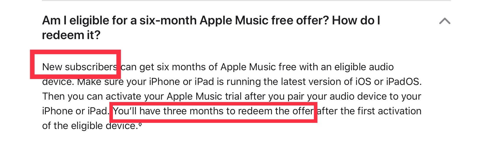 never-got-apple-music-6-month-trial-with-apple-community