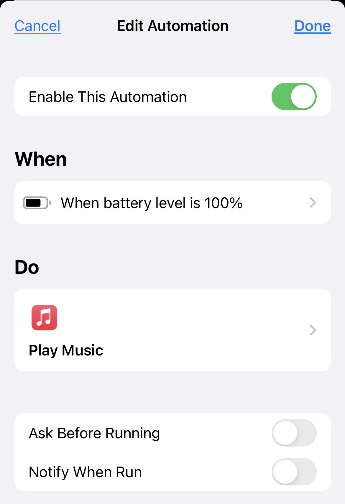 shortcuts automation failed: took too lon… - Apple Community