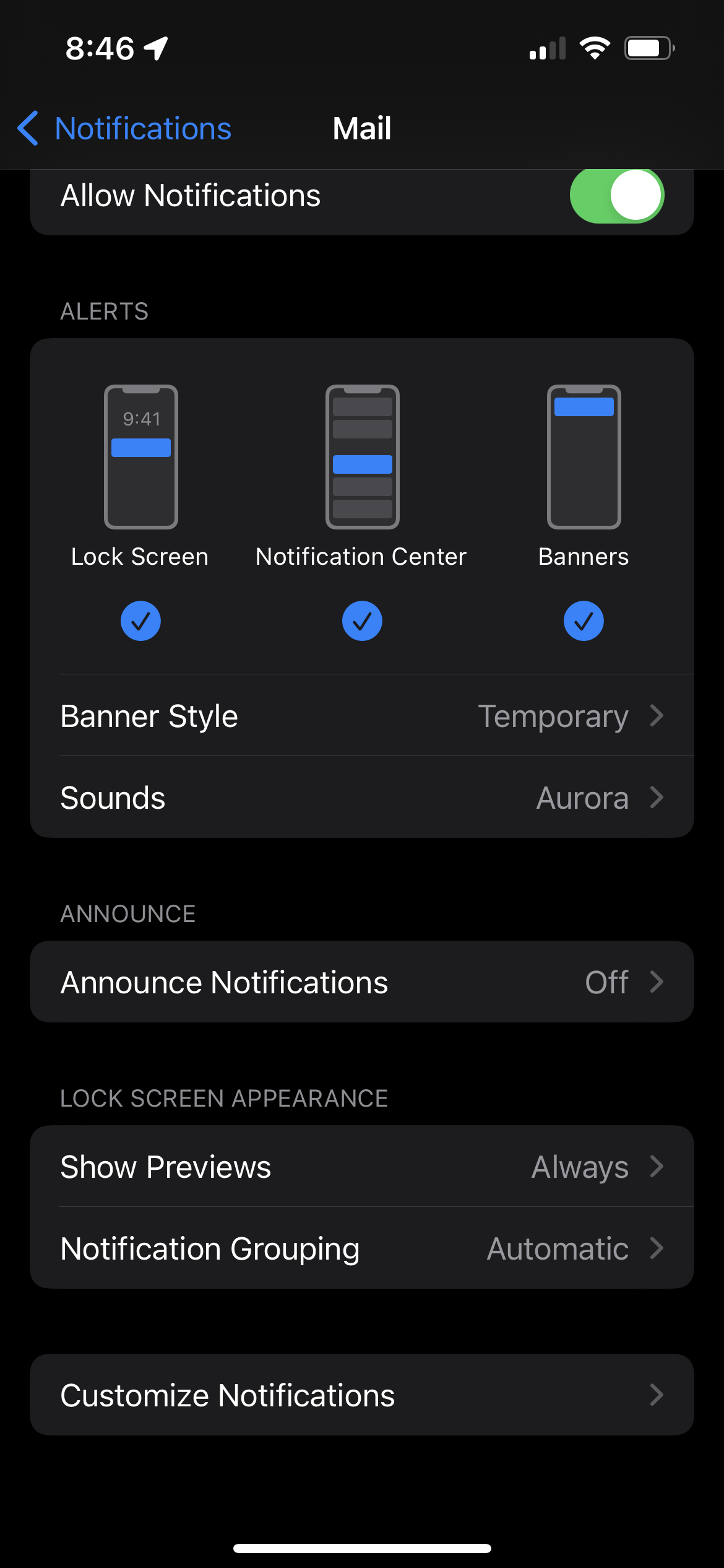 iPhone Email Badge missing in Notificatio… Apple Community