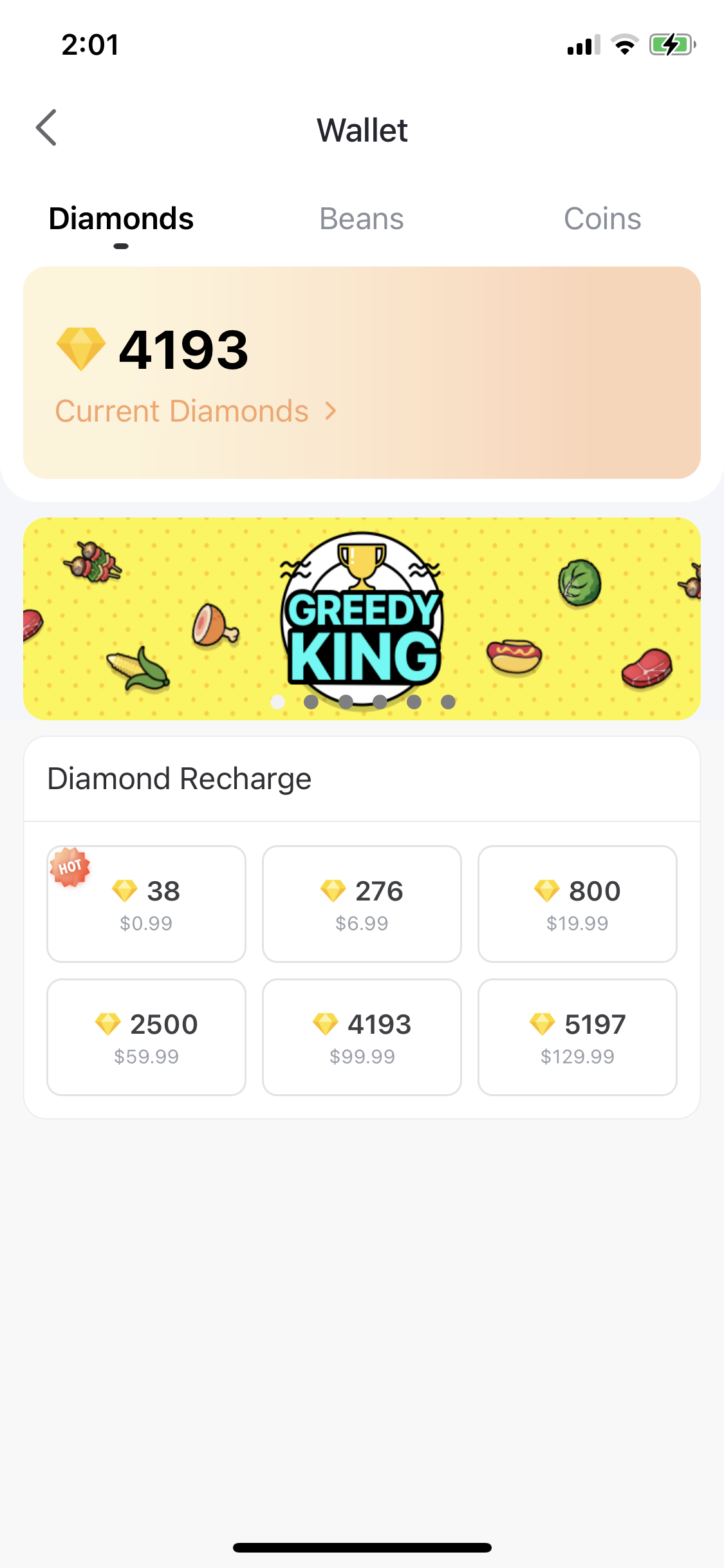 My bigo live diamonds is frozen I wann un… Apple Community