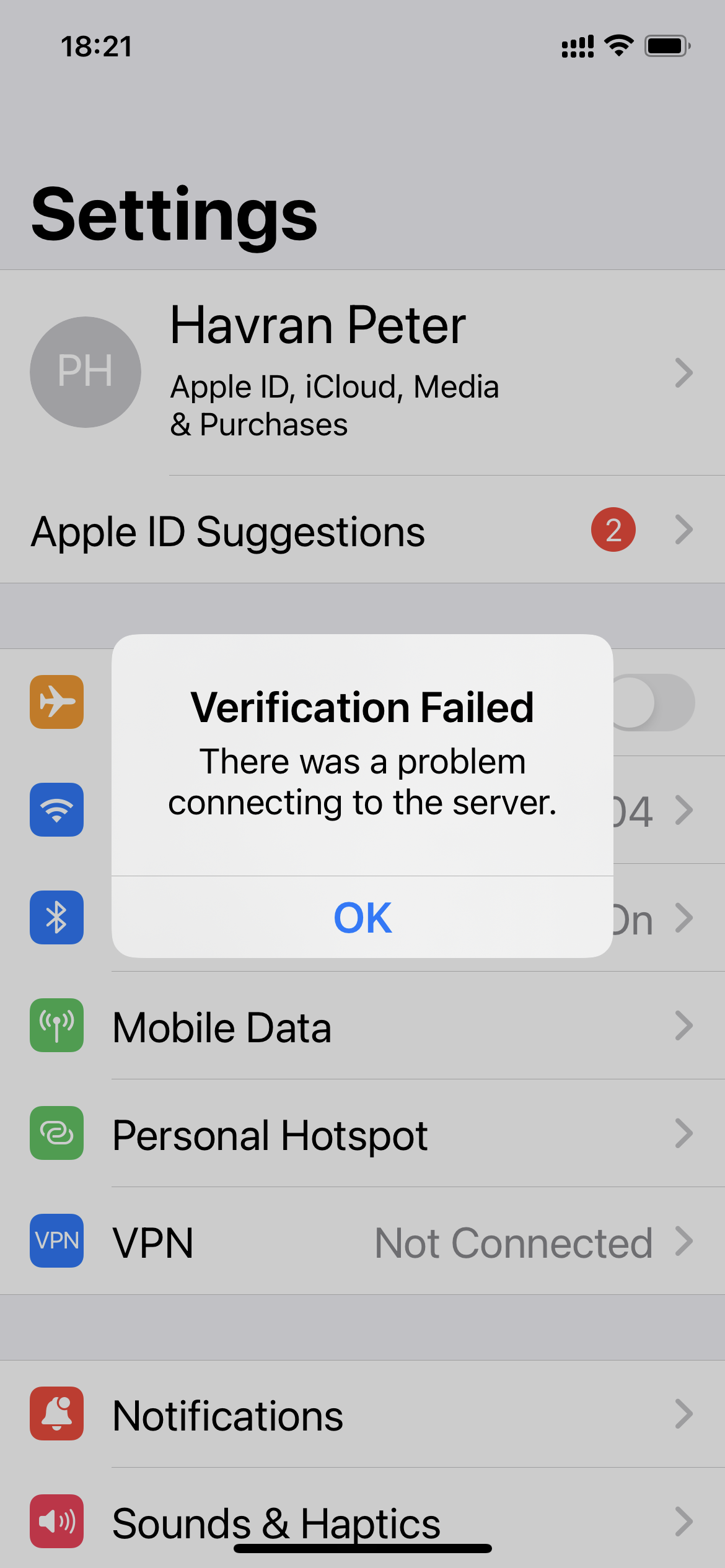 Incorrect username and password when logg… - Apple Community