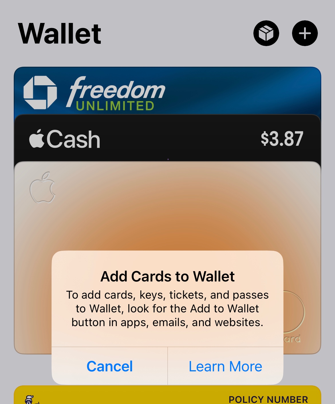 i-need-to-add-more-cards-to-my-wallet-and-apple-community