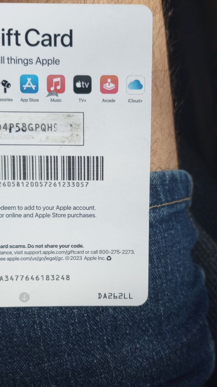 Please I need my code back on my gift card - Apple Community