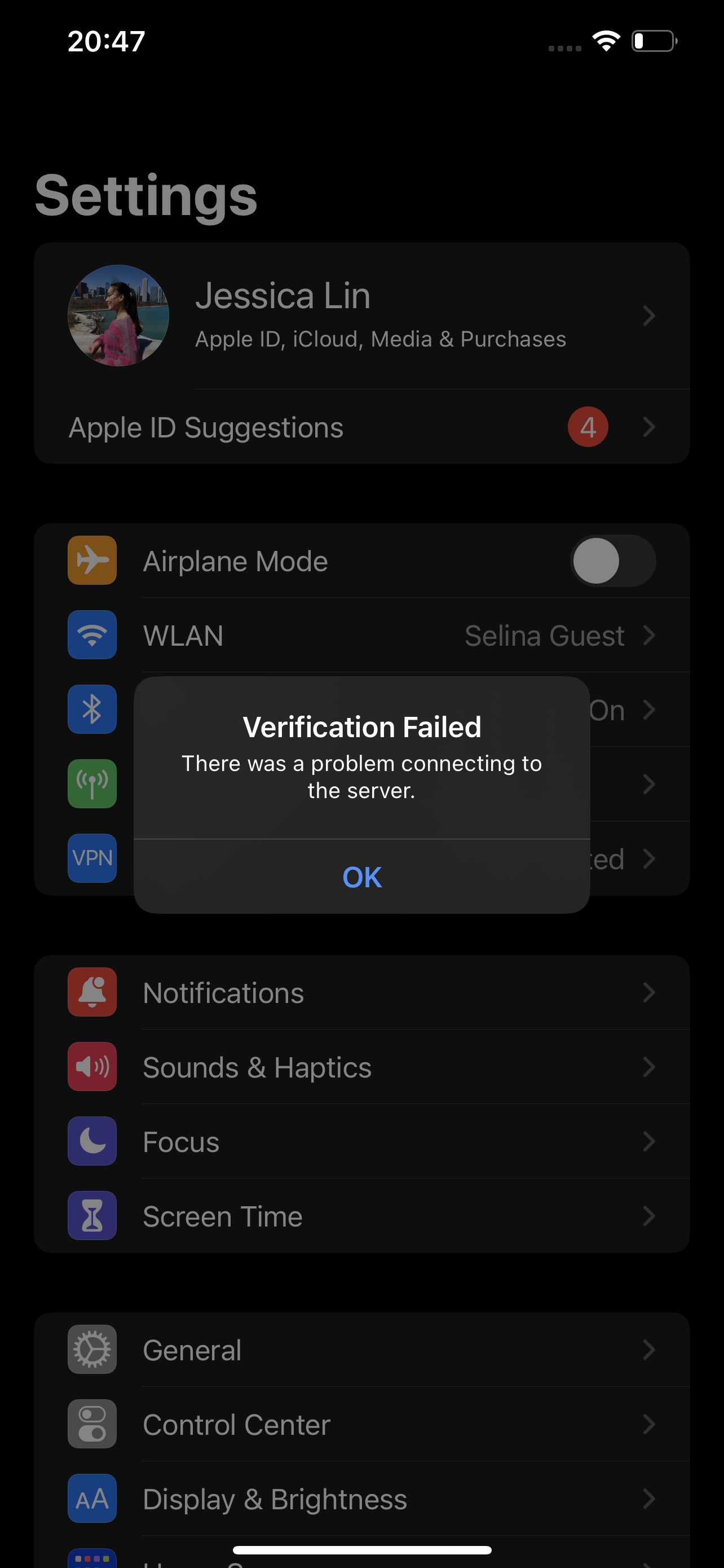 Id Verification Failed Apple Community 