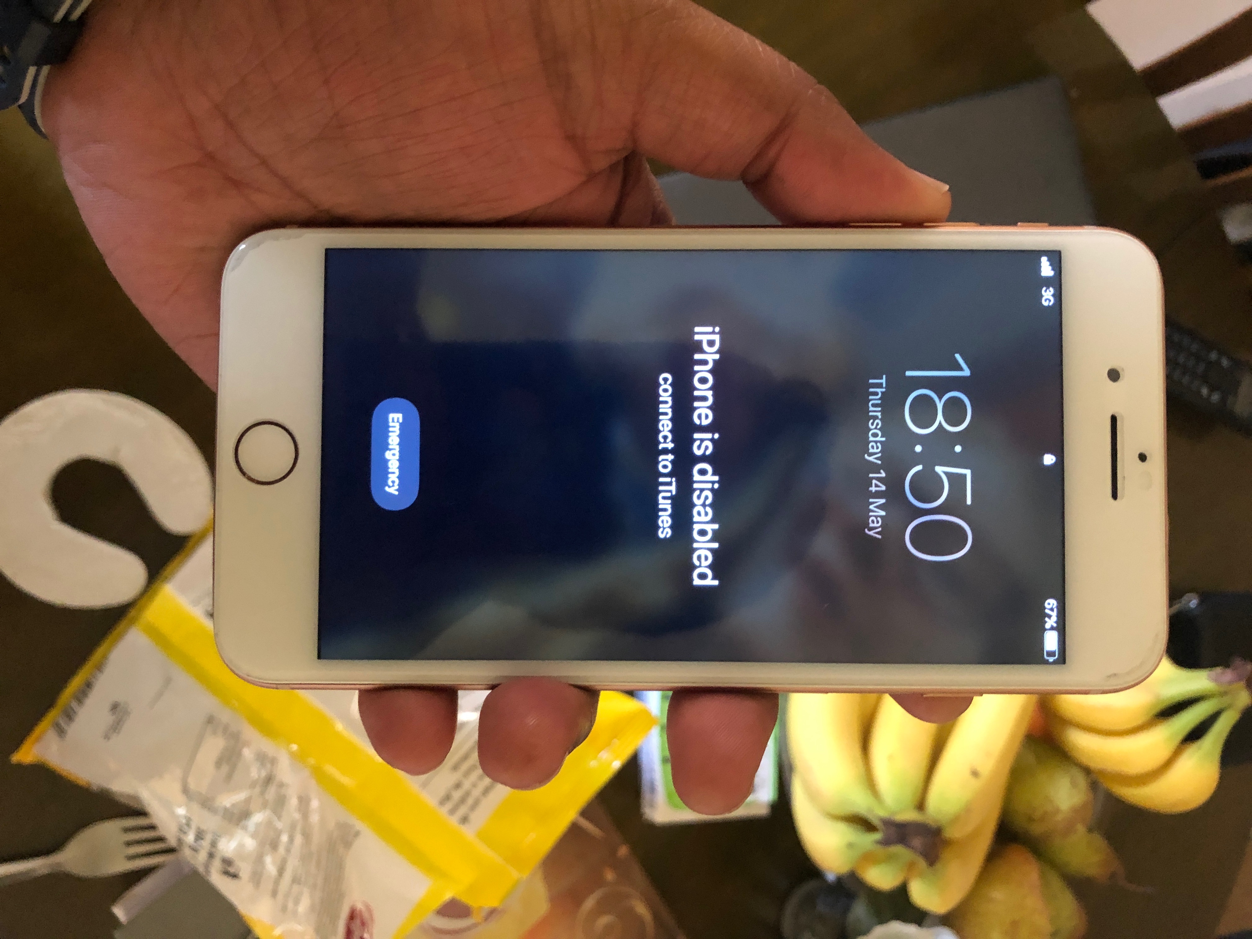 iPhone 8plus disabled - Apple Community