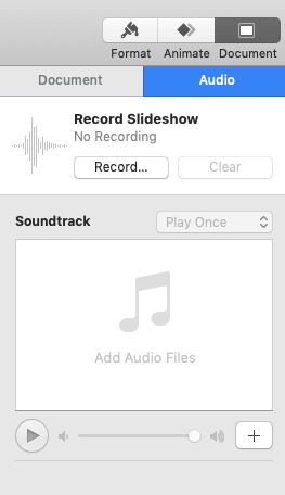 Powerpoint audio not working - Apple Community