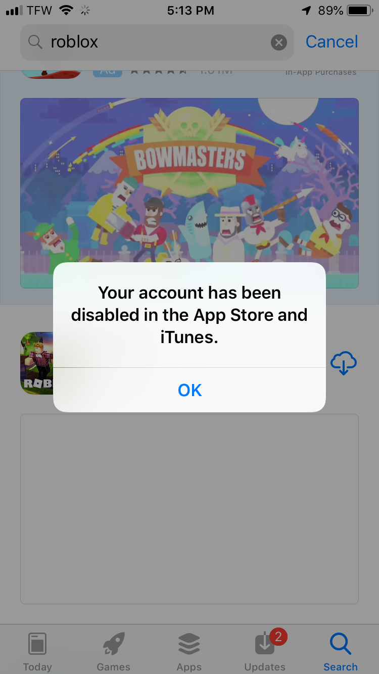 Why can't I download any apps? - Apple Community