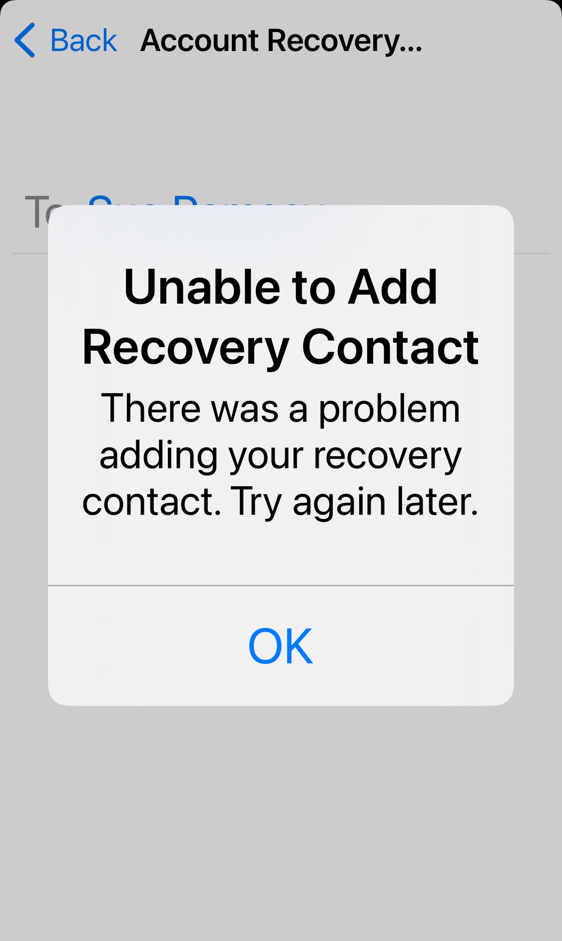 Iphone won’t accept any contacts as accou… Apple Community