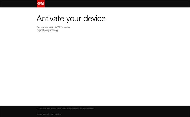 Activate cnn best sale on roku