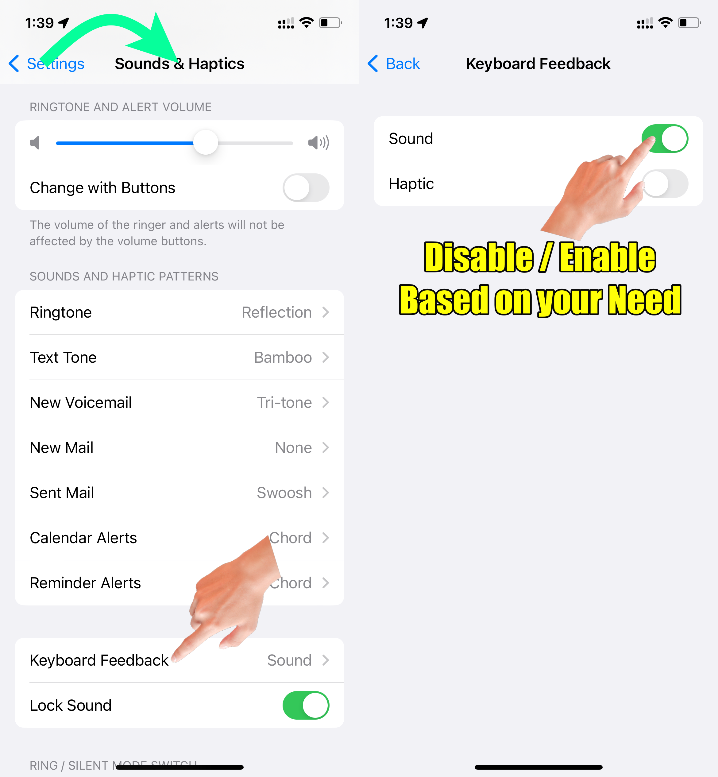 How do I turn off the dialing sound? Apple Community