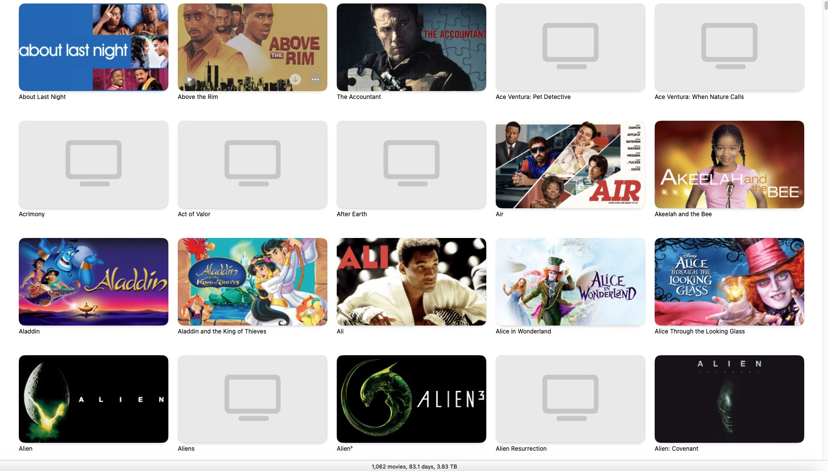 Artwork does not appear in AppleTV app on… Apple Community