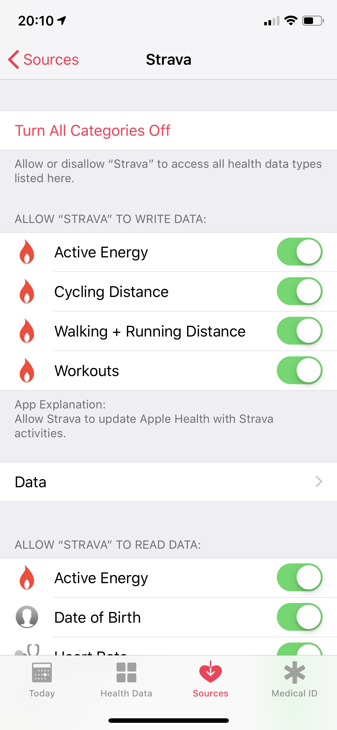 Strava discount ios health