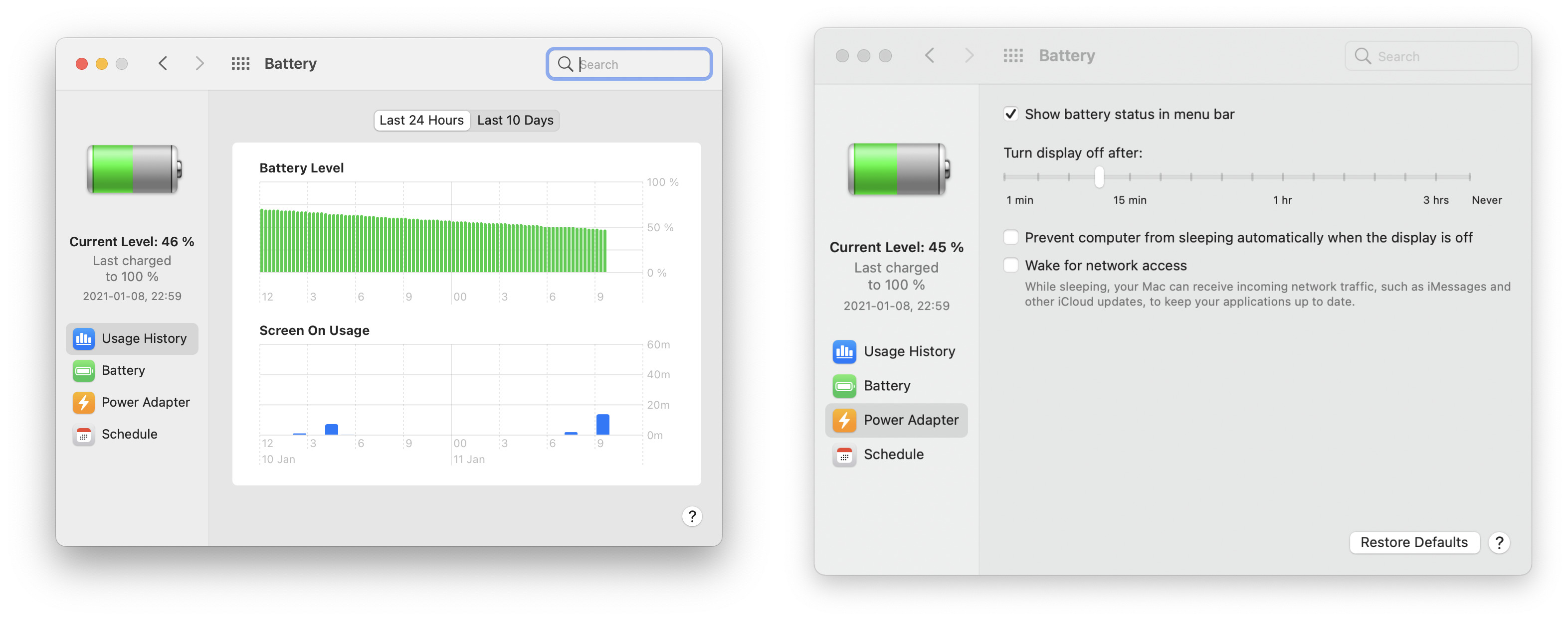 werkwoord Shinkan jongen Battery usage during sleep mode - Apple Community