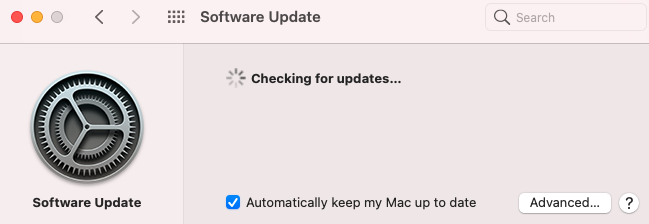 macbook air stuck checking for updates - Apple Community