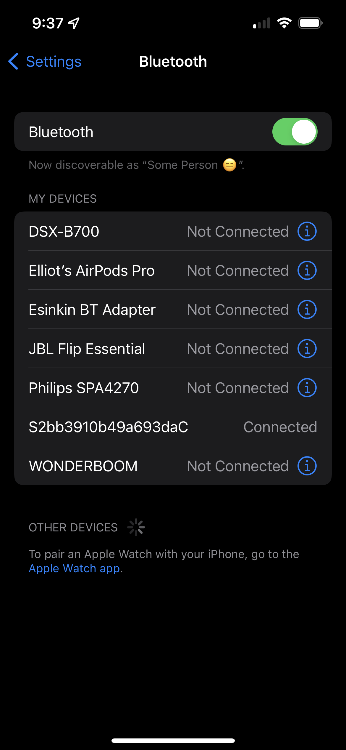 Bluetooth Connection - Apple Community