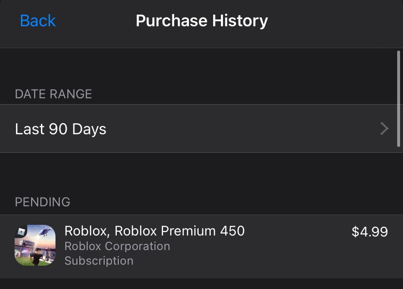 Why Haven T I Received My In App Benefits Apple Community - how to get robux 6 dollar