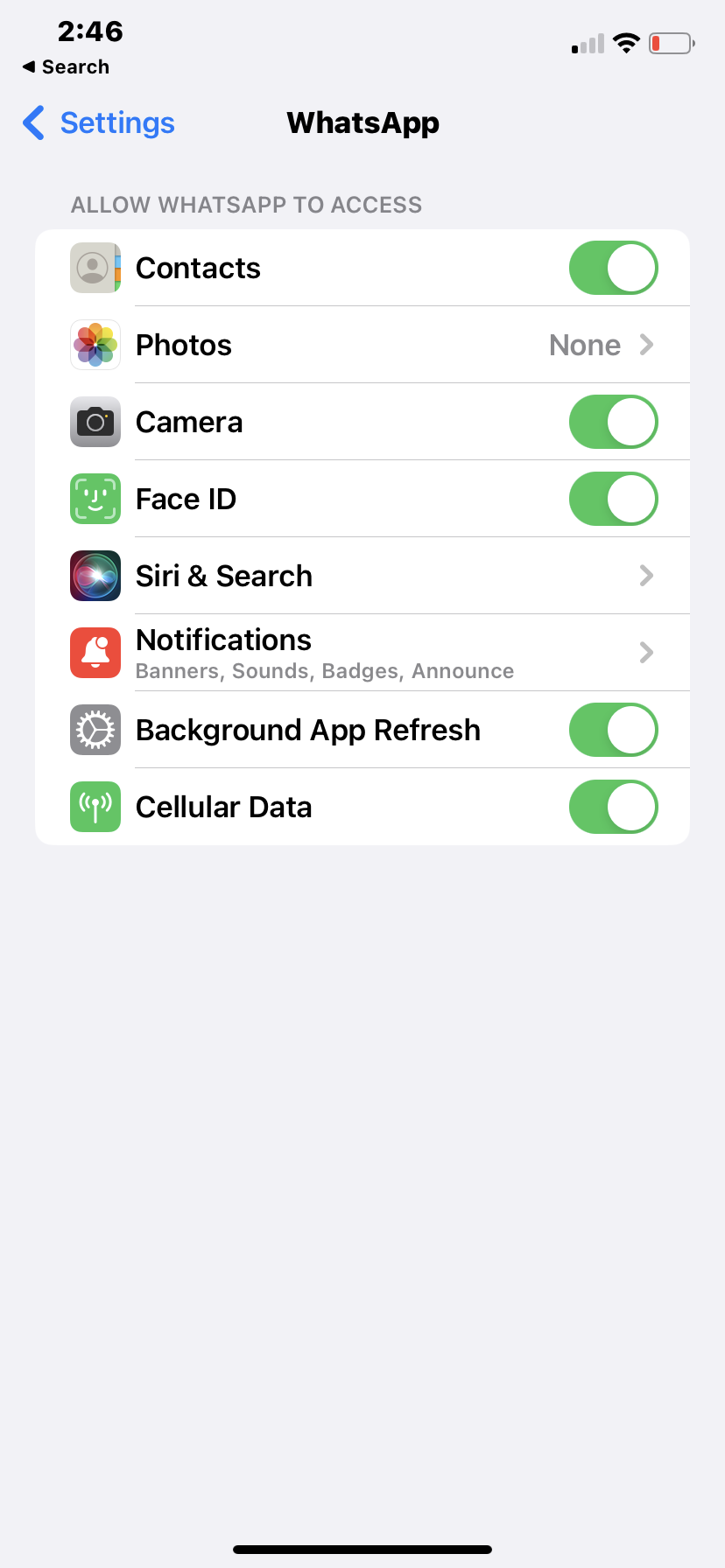 Microphone not an option in Whatsapp or o… Apple Community
