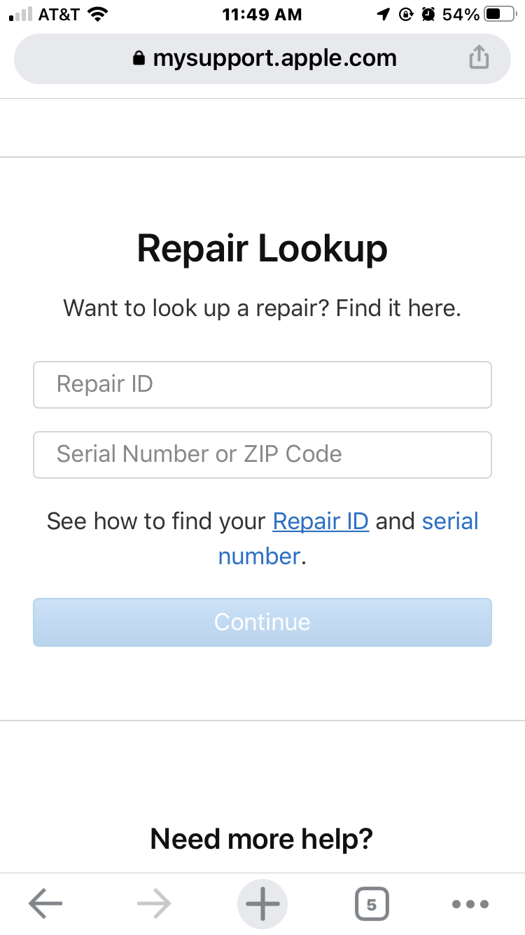 How to find my Apple Repair ID? Apple Community