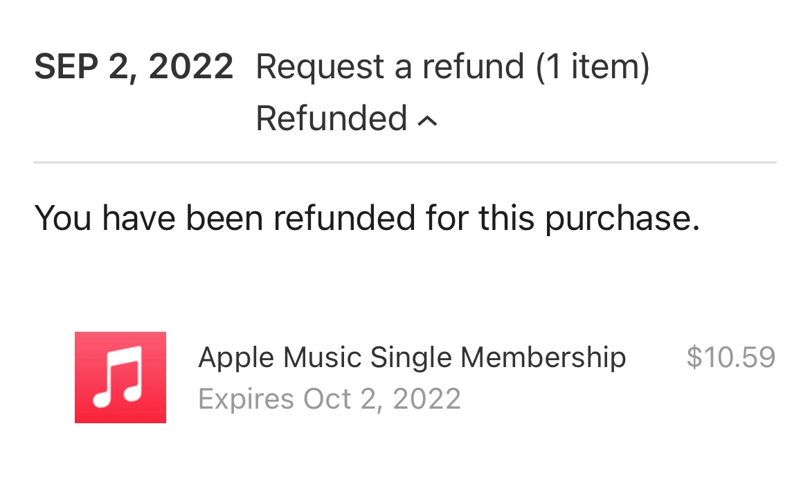 Haven't received my refund - Apple Community