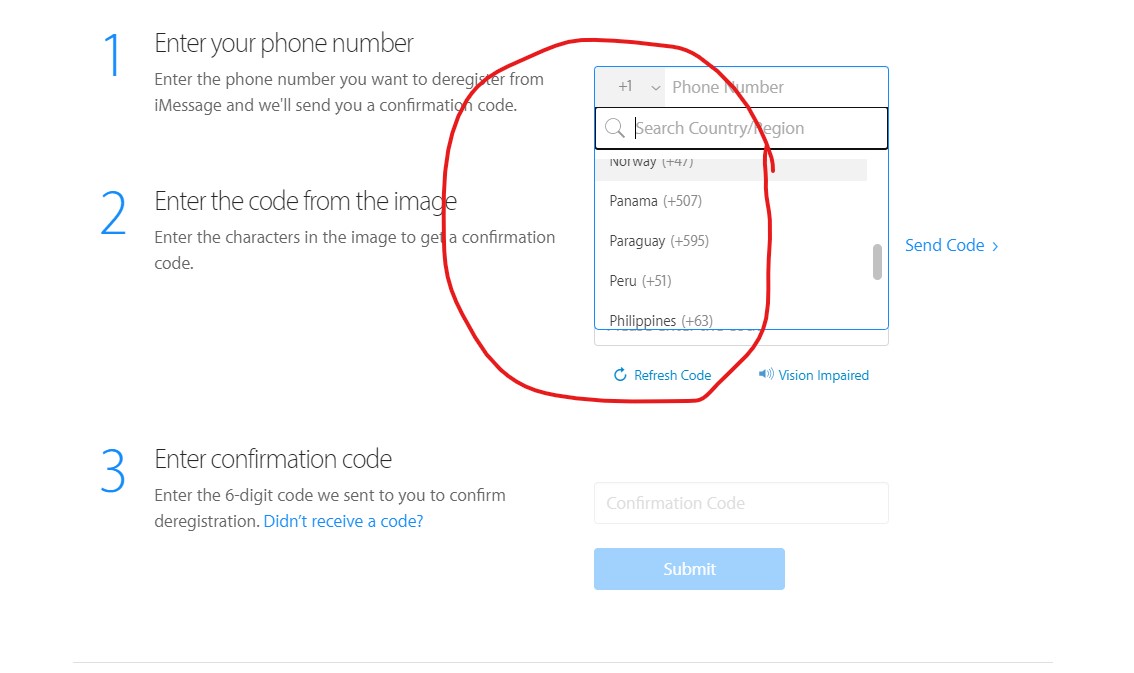 unable to deregister a Pakistani Mobile n… - Apple Community